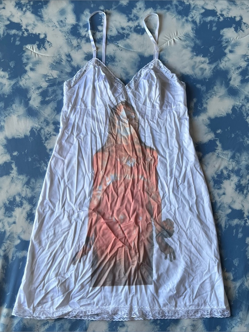 Havoc Vintage Carrie Lace-Trim Slip Dress